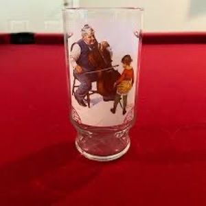 Vintage Country Time Lemonade Collectable Glasses, Norman Rockwell
